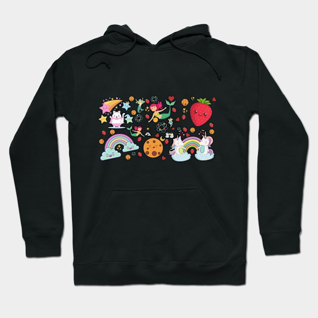 Sugar, spice, and everything nice. Hoodie by Birdbox